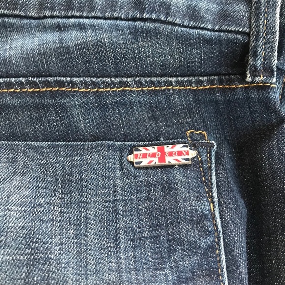 Hudson Low Rise Boot Cut Ellis Jeans Women’s Dark Indigo Blue Wash Denim Size 29 - Picture 5 of 7